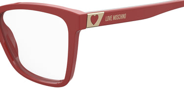 Premium Women Moschino Love Model Eyeglasses: MOL586 - Red- SpecSMART Eye Clinic (Zoom View)
